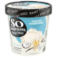 So Delicious Dairy Free Non-Dairy Coconutmilk Coconut Vanilla Bean Frozen Dessert