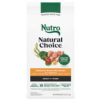 Nutro Natural Adult 1+ Years Chicken & Brown Rice Recipe Dog Food