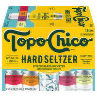 Topo Chico Hard Seltzer, Variety Pack, 12 Each