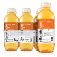 vitaminwater Sugar Rise Bottles, 16.9 fl oz, 6 Ct, 16.9 Fluid ounce