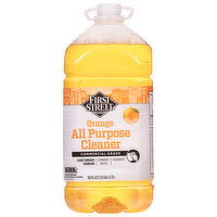 First Street Cleaner, All Purpose, Orange, 160 Fluid ounce