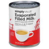 Simply Value Evaporated Filled Milk - 12 Fluid ounce