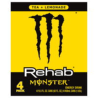 Rehab Monster Tea + Lemonade Energy Drink