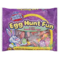 Double Bubble Bubble Gum Eggs, Speckled, Egg Hunt Fun - 12 Ounce