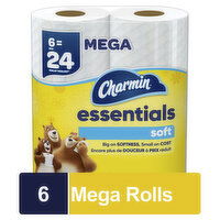 Charmin Essentials Soft Toilet Paper - 6 Each