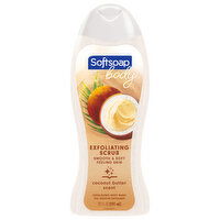 Softsoap Exfoliating Body Wash, Coconut Butter - 20 Fluid ounce