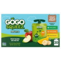 GoGo Squeez Fruit on the Go Family Size Applesauce