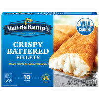 Van de Kamp's Crispy Battered Fillets - 10 Each