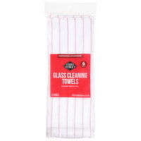 First Street Glass Cleaning Towels - 6 Each