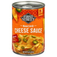 First Street Medium Nacho Cheese Sauce - 15 Ounce