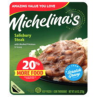 Michelina's Salisbury Steak with Mashed Potatoes & Gravy