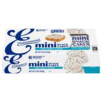 Entenmann's Cake and Sprinkles Mini Snack Cakes - 6 Each