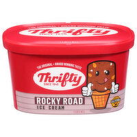 Thrifty Ice Cream, Rocky Road - 1.5 Quart