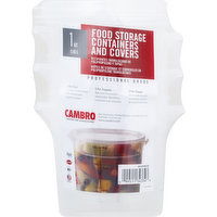 Cambro Food Storage, 1 Quart, 1 Each