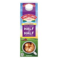 Land O Lakes Half and Half, Fat Free, Rich & Creamy - 1 Quart