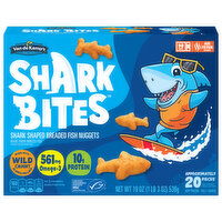 Mrs. Paul's Shark Shaped Breaded Fish Nuggets - 19 Ounce