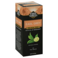 First Street Tea Bags Earl Grey Black Tea