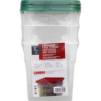 Cambro Food Storage, 4 Quart, 3 Each