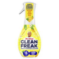 Mr. Clean Clean Freak Deep Cleaning Mist Multi-Surface Spray, Lemon Zest Scent, 16 Fluid ounce