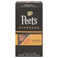 Peet's Coffee, Arabica, Espresso, Caramel, Aluminum Capsules - 10 Each