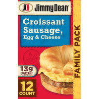 Jimmy Dean Sausage Egg Cheese Croissant 54 oz - 54 Ounce