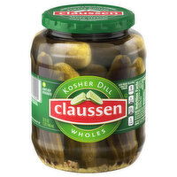 Claussen Kosher Dill, Wholes - 32 Fluid ounce