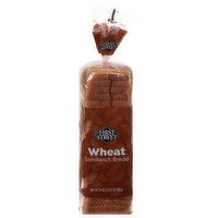 First Street Sandwich Bread, Wheat - 24 Ounce