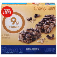 Fiber One Chewy Bars, Oats & Chocolate - 5 Each