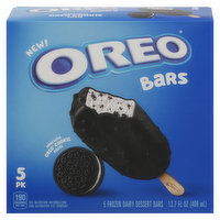 Oreo Frozen Dairy Dessert Bars, 5 Pack - 5 Each