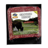 Fresh 90/10 Ground Bison Meat - 16 Ounce