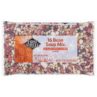 First Street Soup Mix, 16 Bean - 20 Ounce