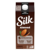Silk Dark Chocolate Dairy Free Vegan Almond Milk
