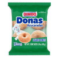 Bimbo Sugared Donuts, 4 count, 3.7 oz