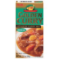 Golden Curry Japanese Curry Mix, Medium Hot - 3.2 Ounce