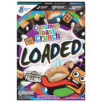 Cinnamon Toast Crunch Loaded with Vanilla Creme Filling Cereal - 13 Ounce