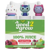 good2grow No Sugar Added Fruit Punch 100% Juice