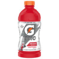 Gatorade Zero Sugar Fruit Punch Thirst Quencher - 28 Fluid ounce