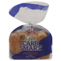 Aunt Millie's Buns, Hot Dog - 8 Each