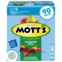 Mott's Assorted Fruit Fruit Flavored Snacks - 90 Each