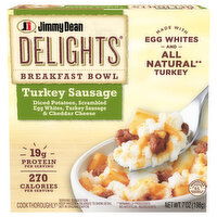 Jimmy Dean Breakfast Bowl, Turkey Sausage, 7 Ounce