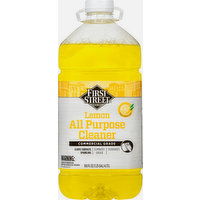 First Street Cleaner, All Purpose, Fresh Lemon Scent, 160 Ounce