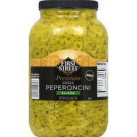 First Street Peperoncini, Greek, Sliced - 128 Ounce