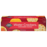 First Street Water Crackers - 4.4 Ounce
