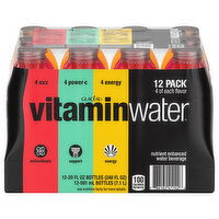 vitaminwater vitaminwater variety pack Bottles, 20 fl oz, 12 Ct, 240 Ounce