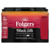 Folgers Ground Dark Black Silk Coffee - 22.6 Ounce