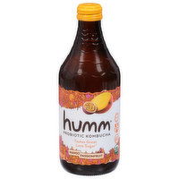 Humm Kombucha, Probiotic, Mango Passionfruit, 14 Fluid ounce