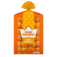 King's Hawaiian Savory Butter Rolls, 24 Count  - 24 Ounce