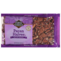 First Street Pecan, Halves - 16 Ounce