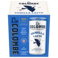 La Colombe Espresso Roast Vanilla Latte Coffee Drink - 4 Each