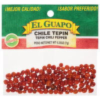 El Guapo Whole Tepin Chili Peppers (Chile Tepin Entero) - 0.25 Ounce